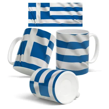 Σημαία Ελλάδας, Κούπα, κεραμική, 330ml