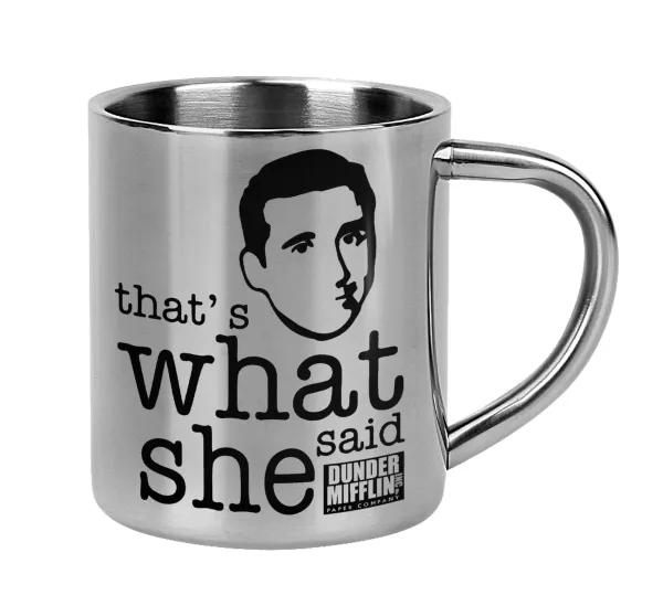 The office Michael That's what she said — Mug Stainless steel double wall 300ml