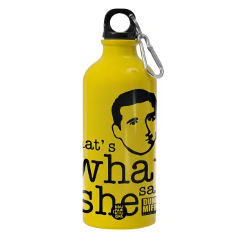 The office Michael That's what she said, Water bottle 600ml