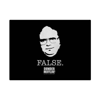 The office Dwight, Επιφάνεια κοπής γυάλινη (38x28cm)