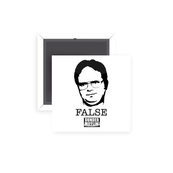The office Dwight, Μαγνητάκι ψυγείου τετράγωνο διάστασης 5x5cm