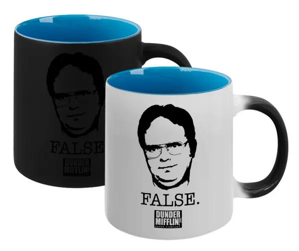 The office Dwight — Μαγική εσωτερικό μπλε