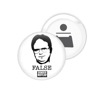 The office Dwight, Μαγνητάκι και ανοιχτήρι μπύρας στρογγυλό διάστασης 5,9cm