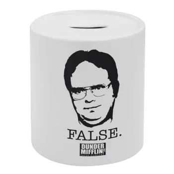 The office Dwight, Κουμπαράς πορσελάνης με τάπα