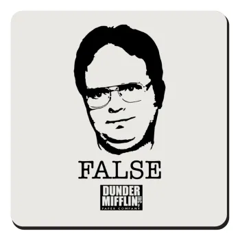 The office Dwight, Τετράγωνο μαγνητάκι ξύλινο 9x9cm