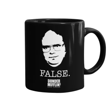 The office Dwight, Mug black, ceramic, 330ml