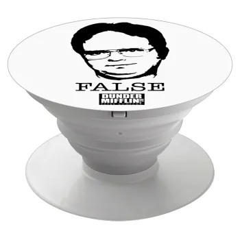 The office Dwight, Phone Holders Stand  White Hand-held Mobile Phone Holder