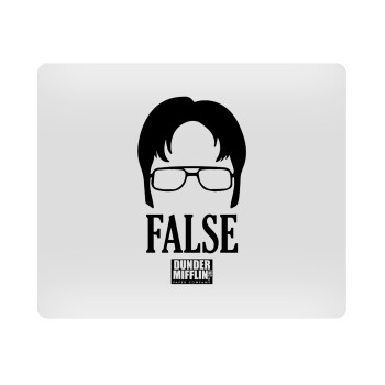 The office Dwight false, Mousepad rect 23x19cm