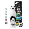 Soccer Metal mug thermos, double wall, 550ml