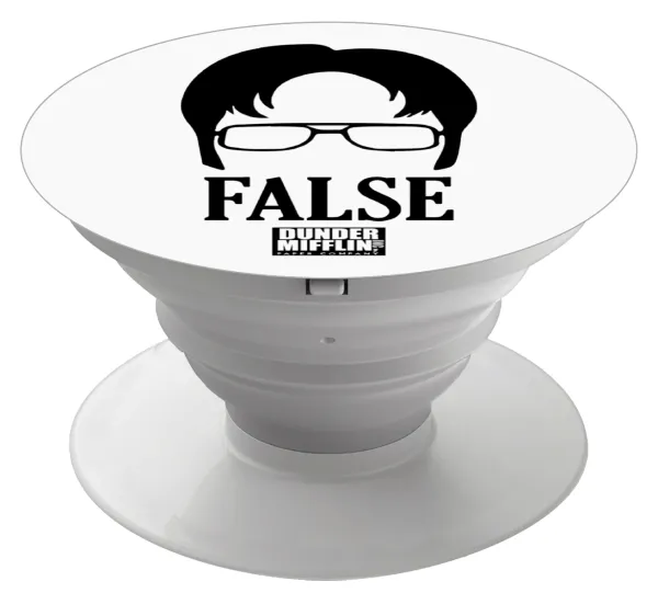 The office Dwight false — Phone Holders Stand  Λευκό Βάση Στήριξης Κινητού στο Χέρι