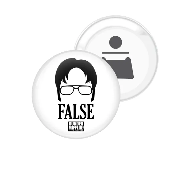 The office Dwight false — Μαγνητάκι & Ανοιχτήρι (5.9cm)