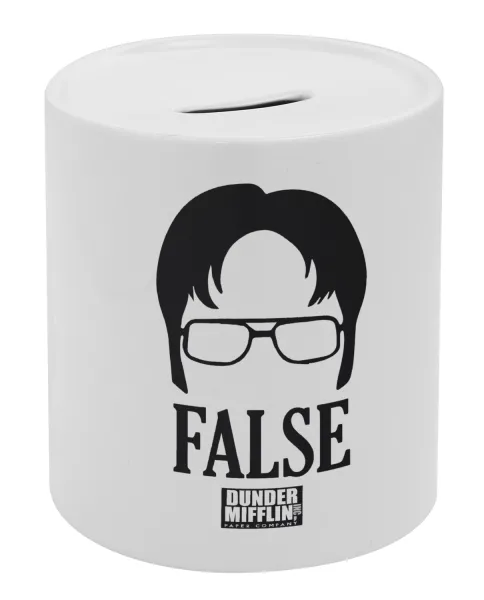 The office Dwight false — Κουμπαράς πορσελάνης με τάπα