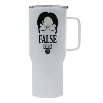 The office Dwight false, Tumbler με καπάκι, διπλού τοιχώματος (θερμό) 750L