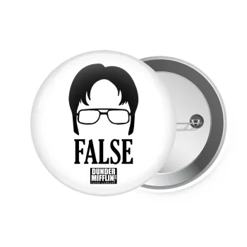 The office Dwight false, Κονκάρδα παραμάνα 7.5cm