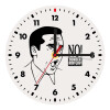 The office Michael NO!!!, Wooden wall clock (20cm)
