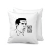 The office Michael NO!!!, Sofa cushion 40x40cm includes filling