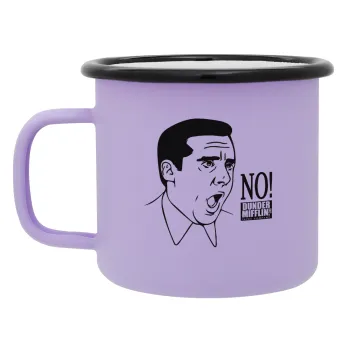 The office Michael NO!!!, Κούπα Μεταλλική εμαγιέ ΜΑΤ Light Pastel Purple 360ml