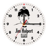 The office Jim Halpert, Wooden wall clock (20cm)