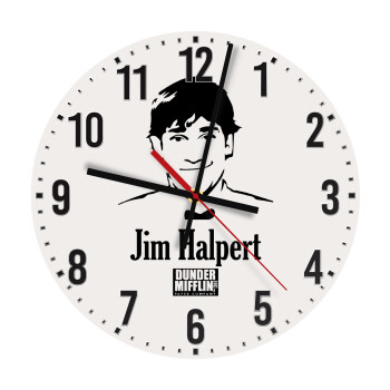The office Jim Halpert, Ρολόι τοίχου ξύλινο (30cm)