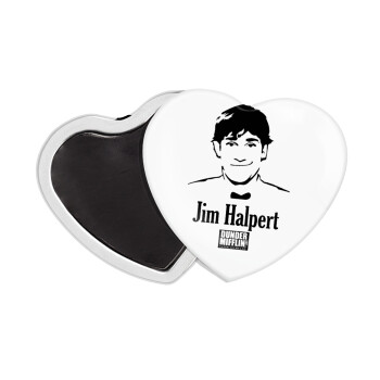 The office Jim Halpert, Μαγνητάκι καρδιά (57x52mm)