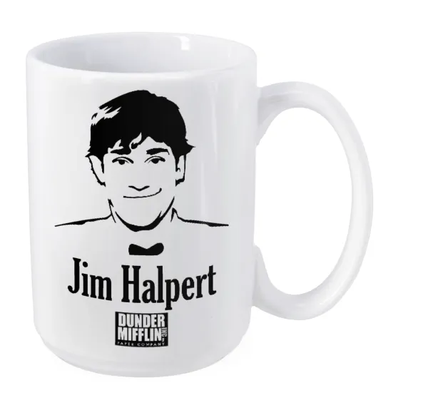 The office Jim Halpert — Mega mug, ceramic, 450ml