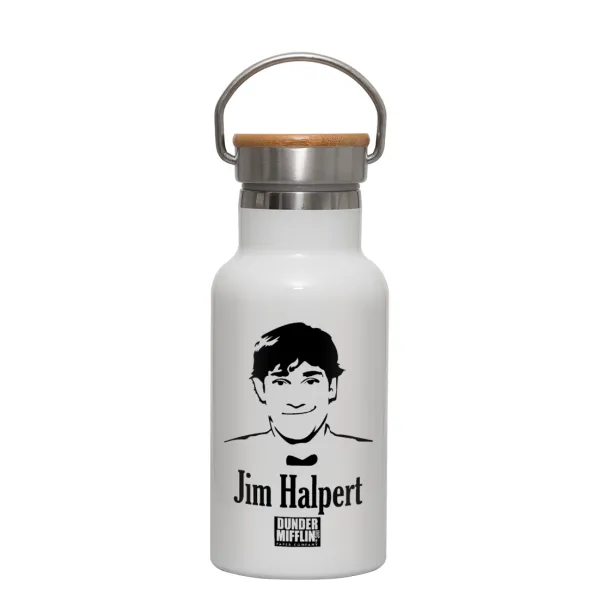 The office Jim Halpert — Bamboo Λευκός (350ml)