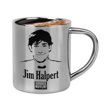 The office Jim Halpert, Κουπάκι μεταλλικό διπλού τοιχώματος για espresso (220ml)