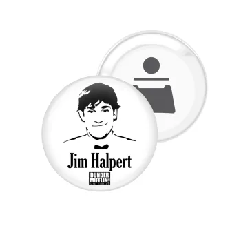 The office Jim Halpert, Μαγνητάκι και ανοιχτήρι μπύρας στρογγυλό διάστασης 5,9cm