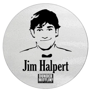 The office Jim Halpert, Επιφάνεια κοπής γυάλινη στρογγυλή (30cm)