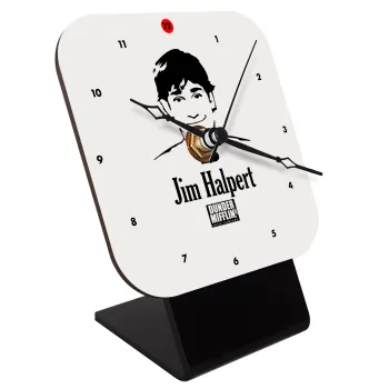 The office Jim Halpert, Quartz Wooden table clock with hands (10cm)
