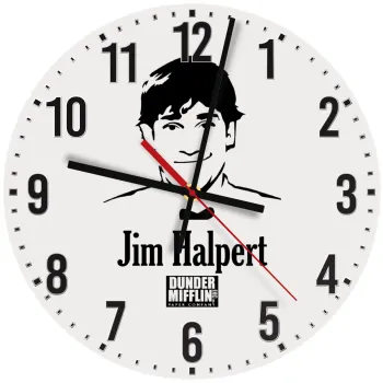 The office Jim Halpert, Ρολόι τοίχου ξύλινο (30cm)