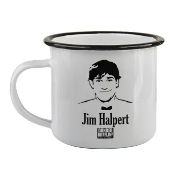 The office Jim Halpert, Κούπα εμαγιέ με μαύρο χείλος 360ml