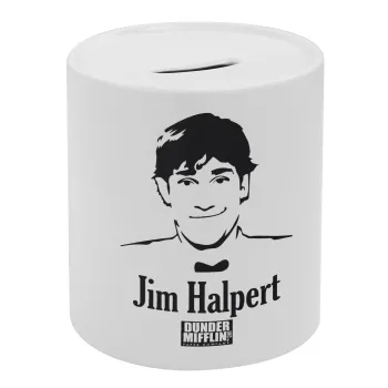 The office Jim Halpert, Κουμπαράς πορσελάνης με τάπα