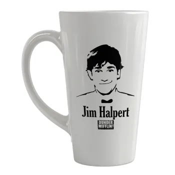 The office Jim Halpert, Κούπα κωνική Latte Μεγάλη, κεραμική, 450ml