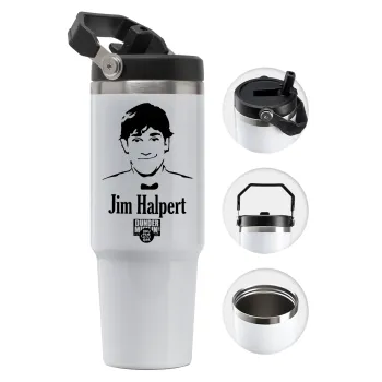 The office Jim Halpert, Θερμός Ανοξείδωτο 30oz με χερούλι