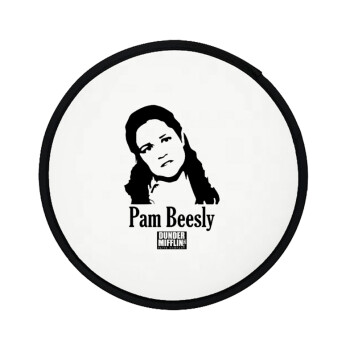 The office Pam Beesly, Βεντάλια υφασμάτινη αναδιπλούμενη με θήκη (20cm)