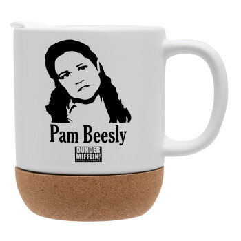 The office Pam Beesly, Ceramic coffee mug Cork (MAT), 330ml