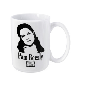 The office Pam Beesly, Κούπα Mega, κεραμική, 450ml
