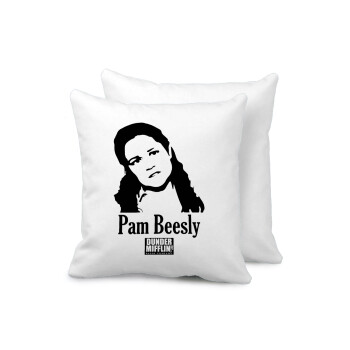 The office Pam Beesly, Sofa cushion 40x40cm includes filling