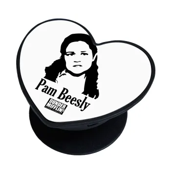 The office Pam Beesly, Phone Holders Stand  καρδιά Μαύρο Βάση Στήριξης Κινητού στο Χέρι