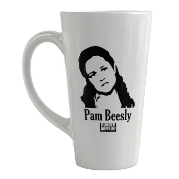 The office Pam Beesly, Κούπα κωνική Latte Μεγάλη, κεραμική, 450ml