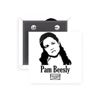 The office Pam Beesly, Κονκάρδα παραμάνα τετράγωνη 5x5cm