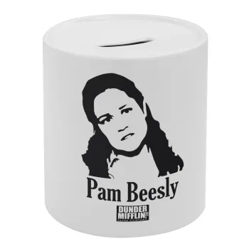 The office Pam Beesly, Κουμπαράς πορσελάνης με τάπα