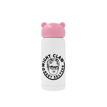 The office Dwight Claw (beet seltzer), Ροζ ανοξείδωτο παγούρι θερμό (Stainless steel), 320ml
