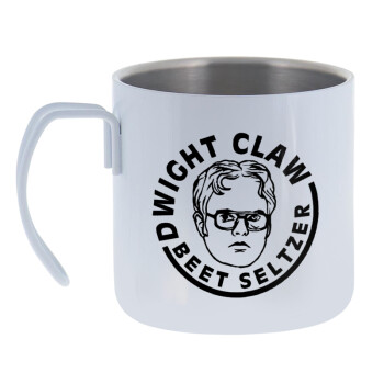 The office Dwight Claw (beet seltzer), Mug Stainless steel double wall 400ml