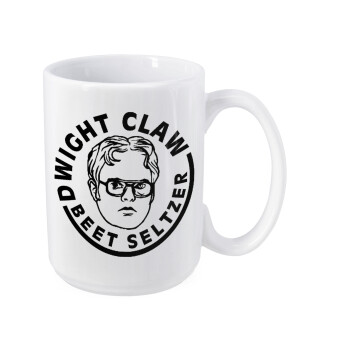 The office Dwight Claw (beet seltzer), Κούπα Mega, κεραμική, 450ml