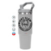 GREY color, 890ml (30oz) stainless Steel Tumbler with Handle