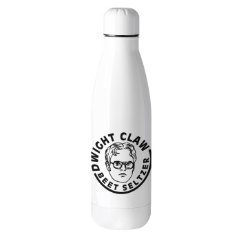 The office Dwight Claw (beet seltzer), Metal mug thermos (Stainless steel), 500ml