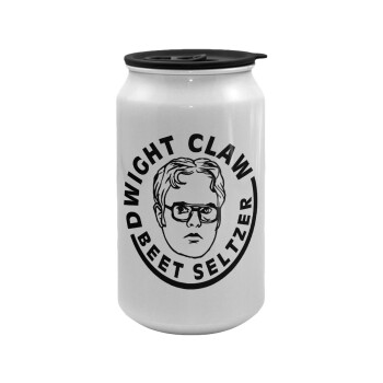 The office Dwight Claw (beet seltzer), Κούπα ταξιδιού μεταλλική με καπάκι (tin-can) 500ml