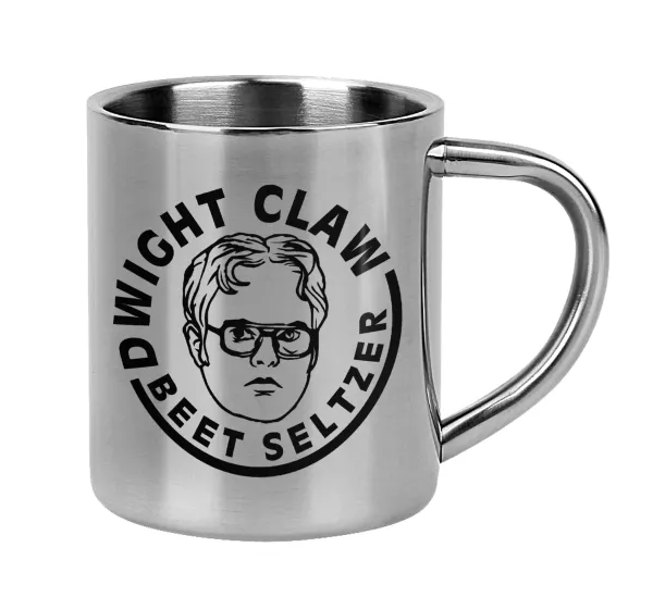 The office Dwight Claw (beet seltzer) — Mug Stainless steel double wall 300ml